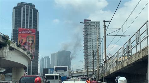 sm mega tower fire|96 rescued in Mega Tower fire; damage seen at P26M .
